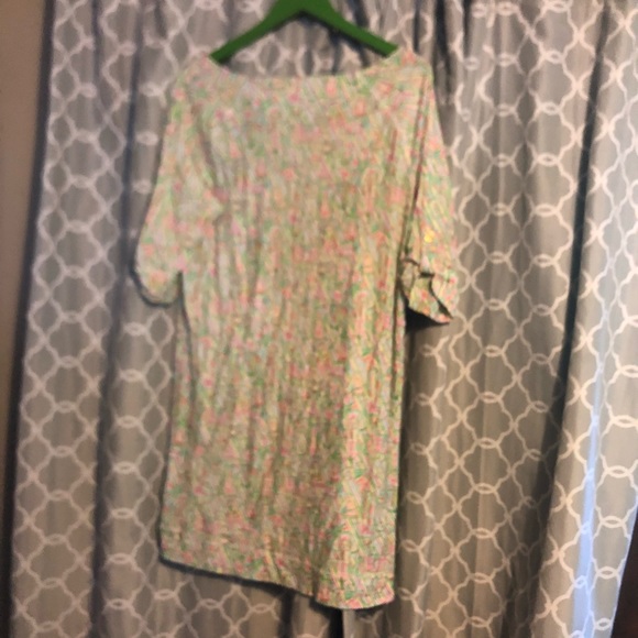 Lilly Pulitzer lighthouse print dress! Large! EUC - Picture 5 of 5